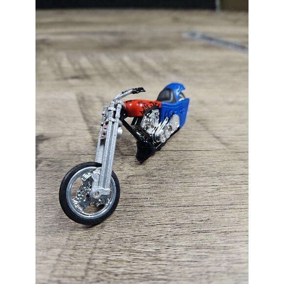 Boley Monster Chopper Motorcycle Diecast 1/31 Scale Loose Toy Car - Picture 1 of 7